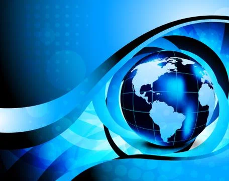 Tech background Stock Illustration