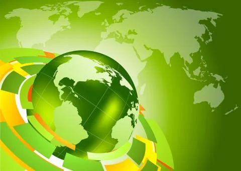 Tech background Stock Illustration