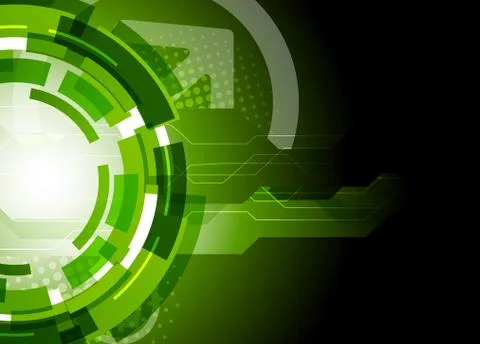 Tech background Stock Illustration