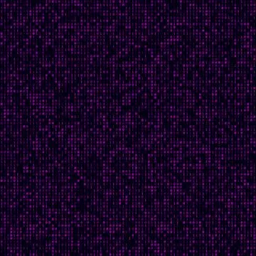 Tech background. Magenta filled binary background. Big sized seamless patte.. 스톡 일러스트