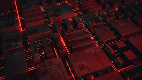 Tech Background Motion Graphic Loop Stock Footage 133513977