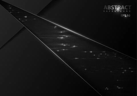 Tech Background with Silver Elements Illustrazione stock