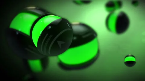 Tech background. Sphere 1 Stock-Footage 33869420