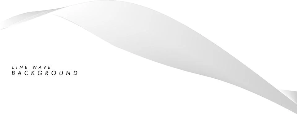 Tech background with vector abstract wave line Stockillustratie