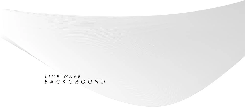 Tech background with vector abstract wave line Stock Illustration