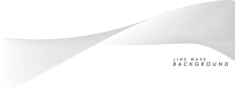 Tech background with vector abstract wave line Illustrazione stock