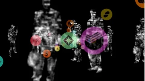 Tech Bitcoin: The Future of Digital Currency and Blockchain Technology Stock Footage 314932323