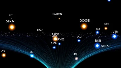 Tech Bitcoin: The Future of Digital Currency and Blockchain Technology Stock Footage 314932337
