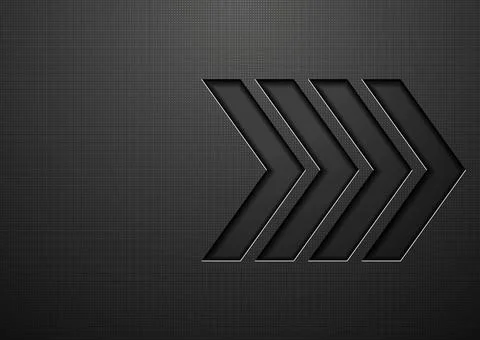 Tech black arrows background Tech black arrows background Copyright: xZoon... Foto stock