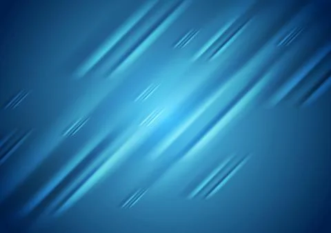 Tech blue diagonal stripes abstract background イラスト素材