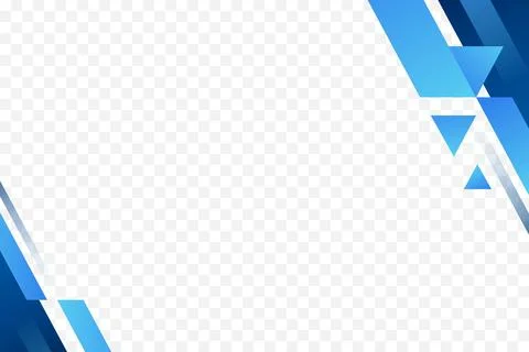 Tech blue gradient frame background vector illustration Stock Illustration