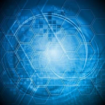 Tech blue vector design. Eps 10 Tech blue vector design. Eps 10 Copyright:... Stock Photos