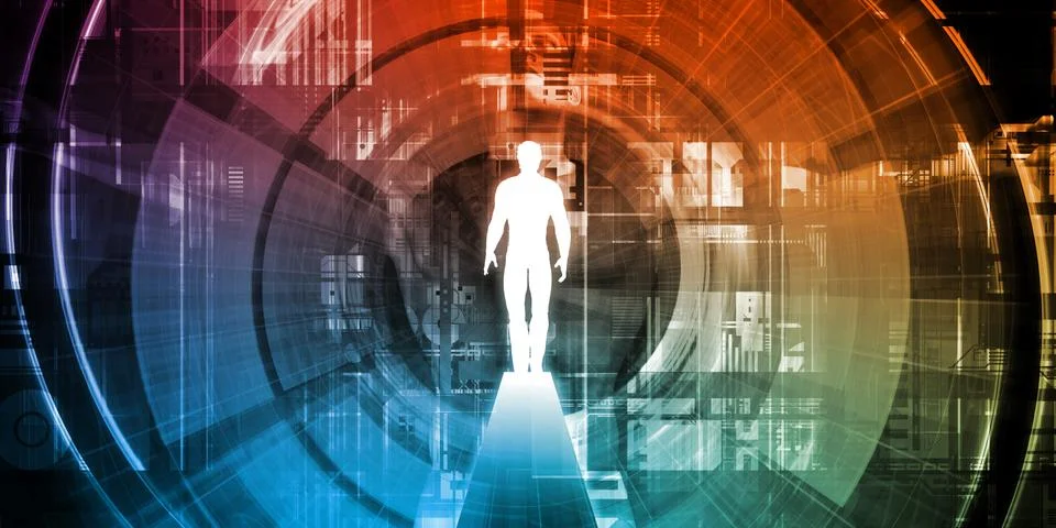 Tech Boom Stock Illustration