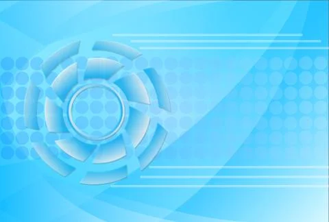 Tech circle and arrow background Stock Illustration