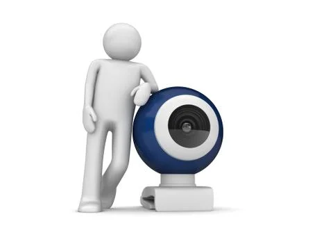 Tech collection - webcam Stock Illustration