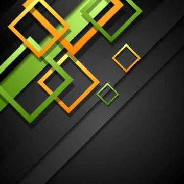 Tech colourful vector background Tech colourful abstract background. Vecto... 스톡 사진