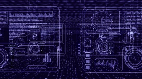 Tech computer panels. Stock Footage 63218238