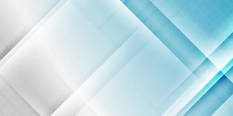 Tech concept geometric background with abstract glossy elements Illustration