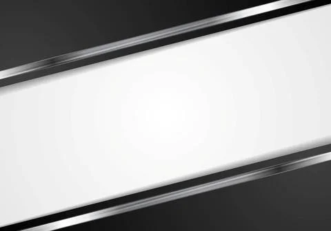 Tech dark background with metallic stripes Tech dark background with metal... Foto stock