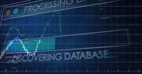 Tech dash unfolding grid on server connect animating lines and teal band Stock Footage 332282068