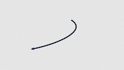 Tech Dot Pulse Radar Targeting Motion Arrow Transparent Overlay Animation Stock Footage 346156610