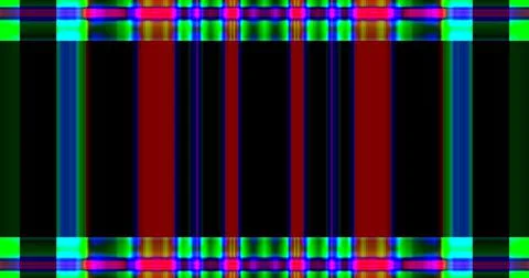 Tech Electronic Stripes Lines Cyberpunk Techno Pattern Background Stock Illustration