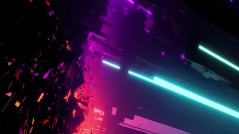 Tech-enhanced motion interface for advanced sci-fi visuals Stock Footage 309545290