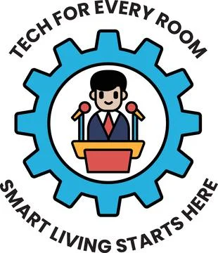 Tech for every room smart living starts here イラスト素材