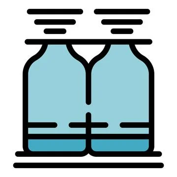 Tech field icon vector flat Stock Illustration