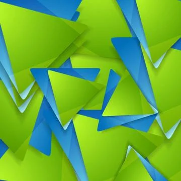 Tech geometric background. Triangles pattern Tech geometric background. Tr... 스톡 사진