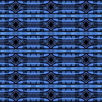 Tech Geometric Seamless Pattern Illustrazione stock