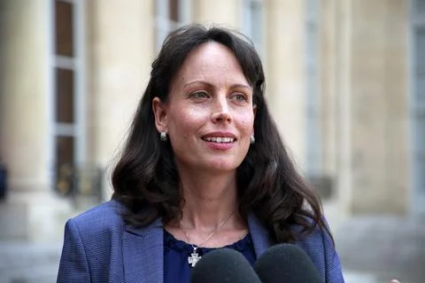 Tech for Good summit at the Elysee palace, Paris, France - 23 May 2018 Stock Photos