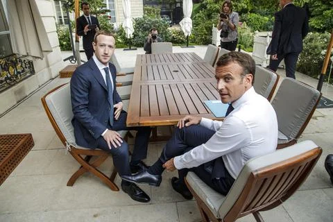 Tech for Good summit at the Elysee palace, Paris, France - 23 May 2018 Photos