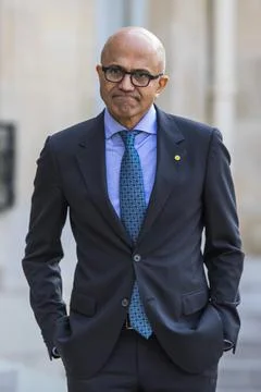 Tech for Good summit at the Elysee palace, Paris, France - 23 May 2018 스톡 사진