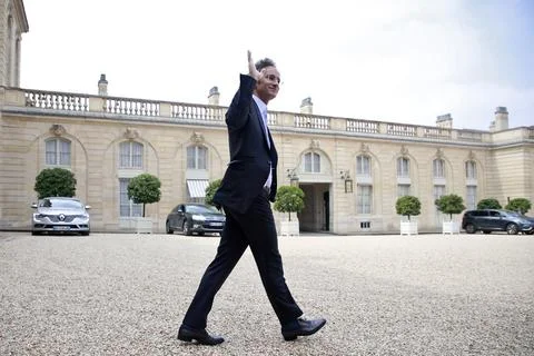 Tech for Good summit at the Elysee palace, Paris, France - 23 May 2018 Foto stock
