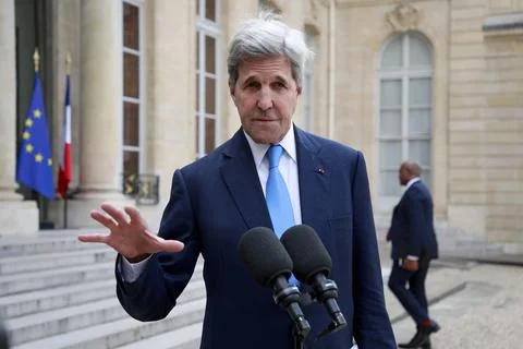 Tech for Good summit at the Elysee palace, Paris, France - 23 May 2018 Stock Photos