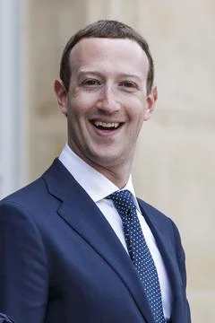 Tech for Good summit at the Elysee palace, Paris, France - 23 May 2018 Stock Photos