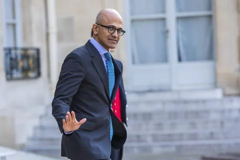 Tech for Good summit at the Elysee palace, Paris, France - 23 May 2018 Foto stock