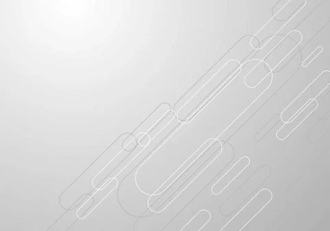 Tech grey geometric background Tech grey geometric abstract background Cop... Foto stock