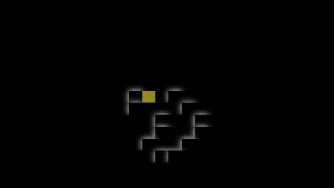 Tech Grid Motion: Langton’s Ant Algorithm Loop Stock-Footage 308678755