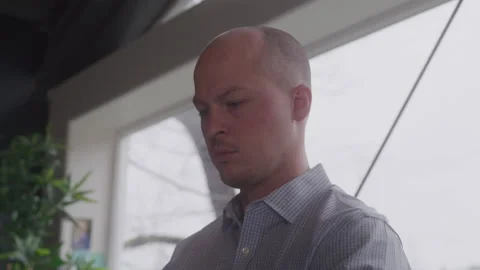 Tech Guy Focused on His Work on His Desk in His Office Vídeos de archivo 208797756