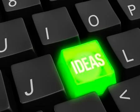 Tech ideas Illustrazione stock