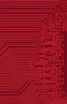 Tech industrial electronic background Foto stock