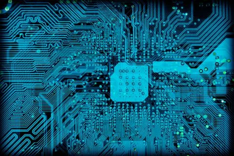 Tech industrial electronic background texture Stock Illustration