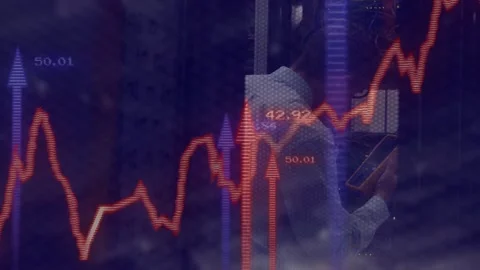 Tech inserting module into rack using scanner testing systems tech chart overlay Stock Footage 332613784