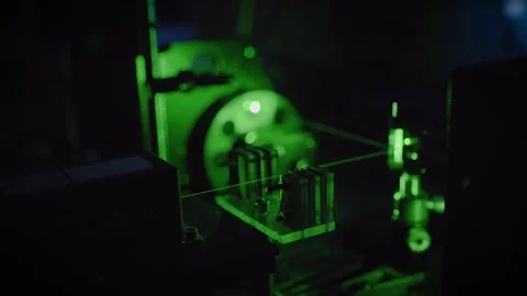 Tech laser Stock Footage 300705963