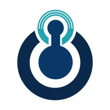 Tech logo concept vector logo concept illustration. Security logo sign. Conce Stock Illustration