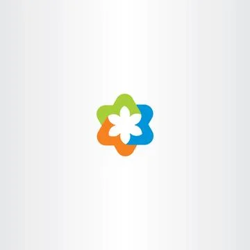Tech logo icon symbol abstract business sign Illustrazione stock