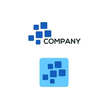 Tech logo Stock Illustration