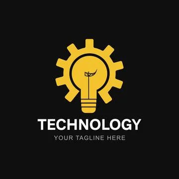 Tech logo template. イラスト素材
